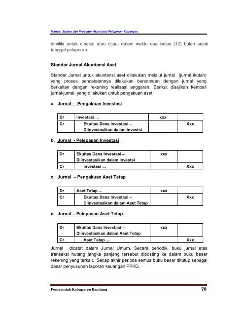 bab iv prosedur akuntansi pejabat pengelola keuangan daerah (ppkd)