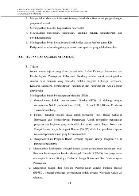 Lakip 2011 - Pemerintah Kabupaten Bandung
