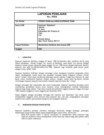 Contoh Format Laporan Quality Control - Contoh Cuil