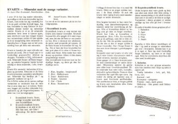 Kvarts- mineralet med de mange varianter pdf - NAGS