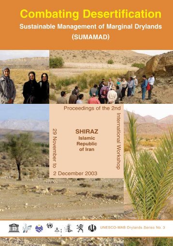 Sustainable management of marginal dryland - UNESDOC - UNESCO