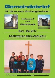 2013-03 Gemeindebrief.pdf, Seiten 1-20 - kirche-hallendorf.de