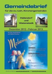 2012-12 Gemeindebrief.pdf, Seiten 1-20 - kirche-hallendorf.de