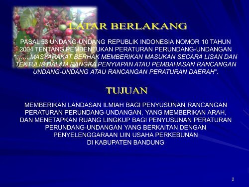 Naskah Akademik tentang Izin Usaha Perkebunan - Pemerintah ...