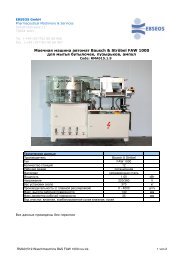 RMA01519 Waschmaschine B&S FAW 1000 rus - Ebseos Gmbh