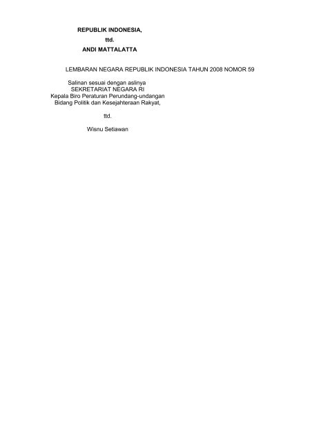 undang-undang republik indonesia nomor 12 tahun 2008 ... - Asbanda