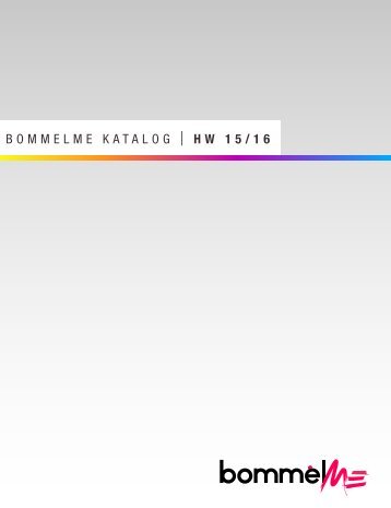 bommelME Katalog HW 15 / 16