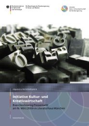 PDF: 6,2 MB - Initiative Kultur- und Kreativwirtschaft