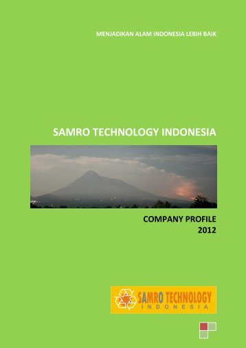 Company Profile SAMRO by Elwin - Fortuga.com