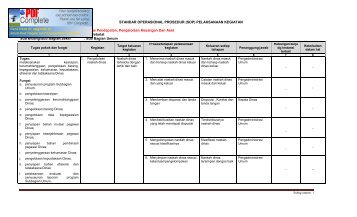 STANDAR OPERASIONAL PROSEDUR (SOP ... - dppka diy