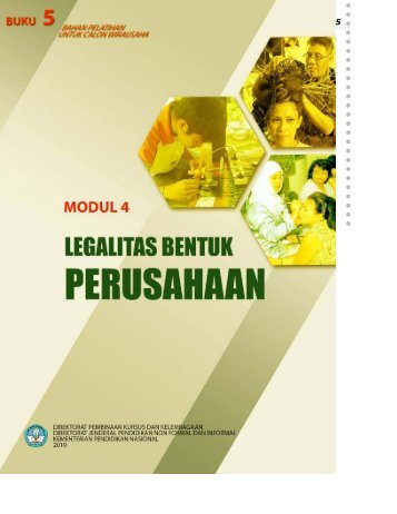 Legalitas Bentuk Perusahaan - MODUL 5
