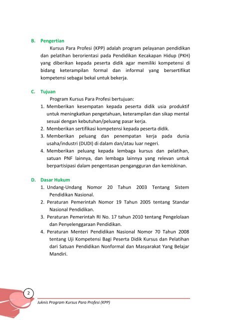 Petunjuk Teknis Penyelenggaraan Program & Dana Bantuan Sosial ...