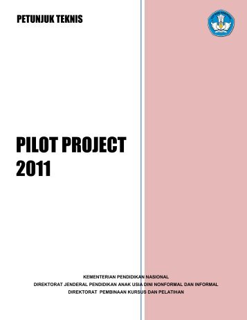 PILOT PROJECT 2011