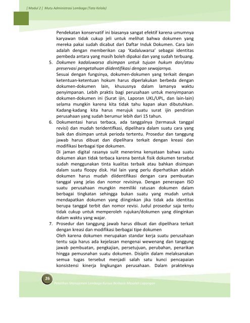 Modul 2 Diklat Manajemen Kursus