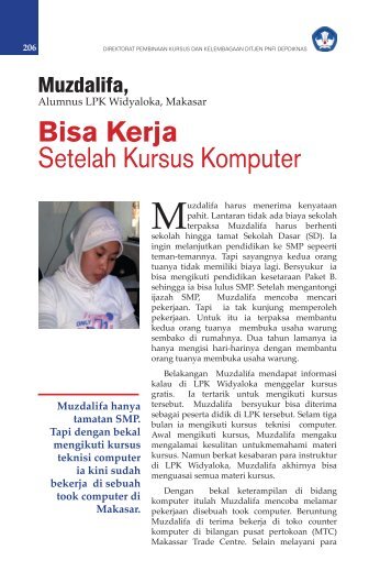 Bisa Kerja Setelah Kursus Komputer