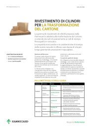 ROLL COVERING FOR CARDBOARD CONVERTING - Hannecard