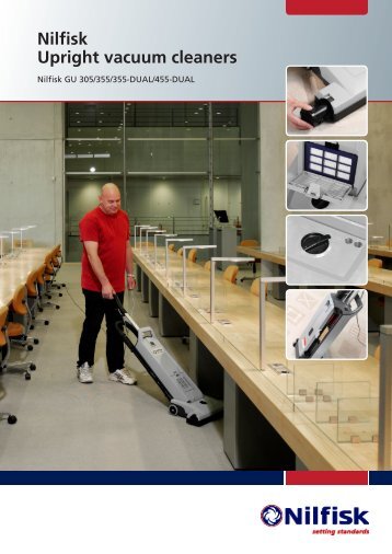 Nilfisk Upright vacuum cleaners - Cleaning