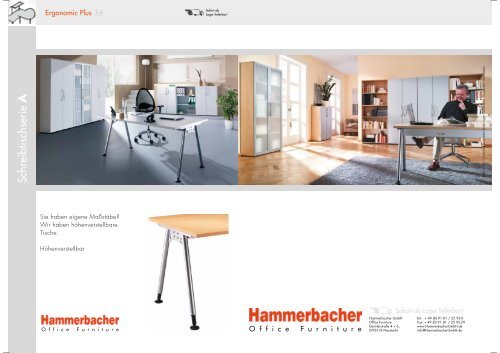 Gesamtkatalog (PDF) - Hammerbacher Office Furniture