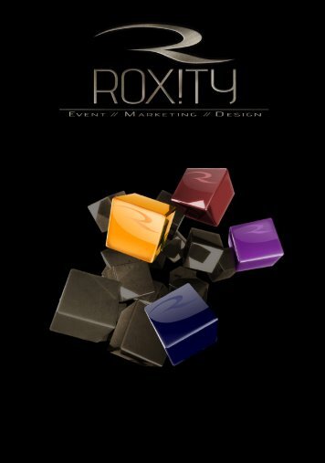 Rox-PA Veranstaltungstechnik Broschüre