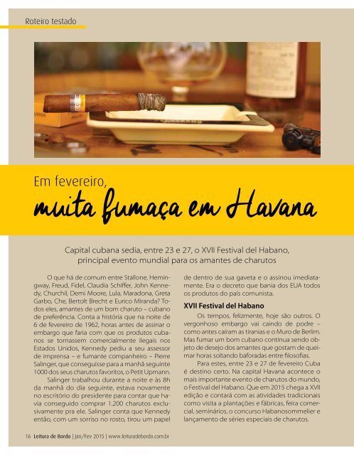 Revista Leitura de Bordo - Fevereiro 2015