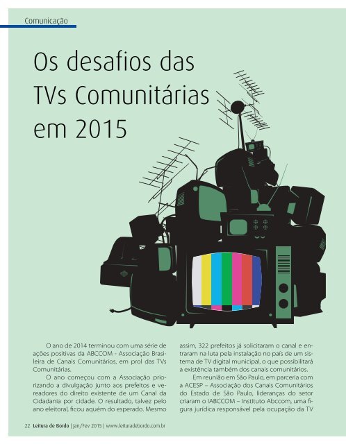 Revista Leitura de Bordo - Fevereiro 2015