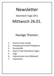 Mittwoch (pdf) - Max Steenbeck Gymnasium