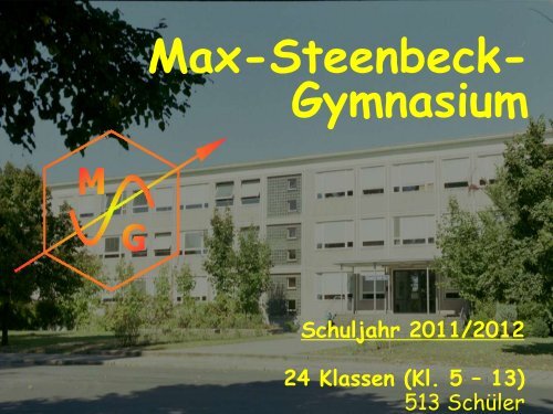PrÃ¤sentation - Max Steenbeck Gymnasium