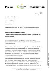 Presse information - Erbslöh