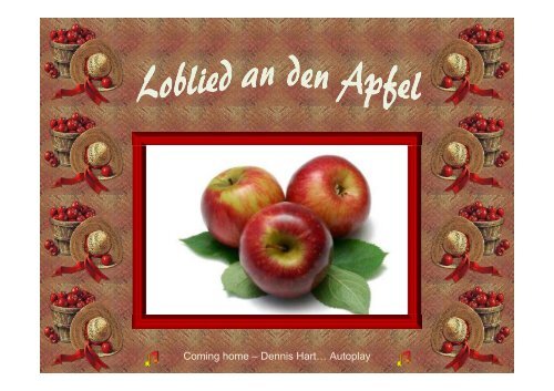 Loblied an den Apfel