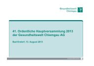 Direkt zur PrÃ¤sentation der 41. Hauptversammlung am 13.08.2013