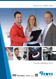 Product catalogue 2012 - EMM