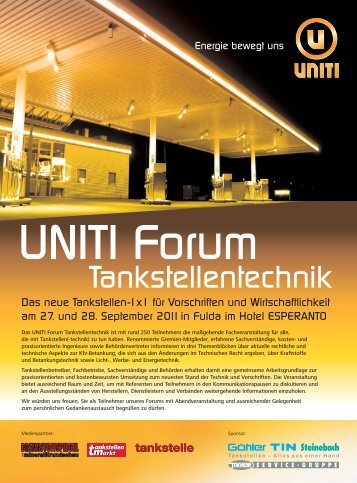 UNIT Forum Tankstellentechnik - Tokheim Service-Gruppe