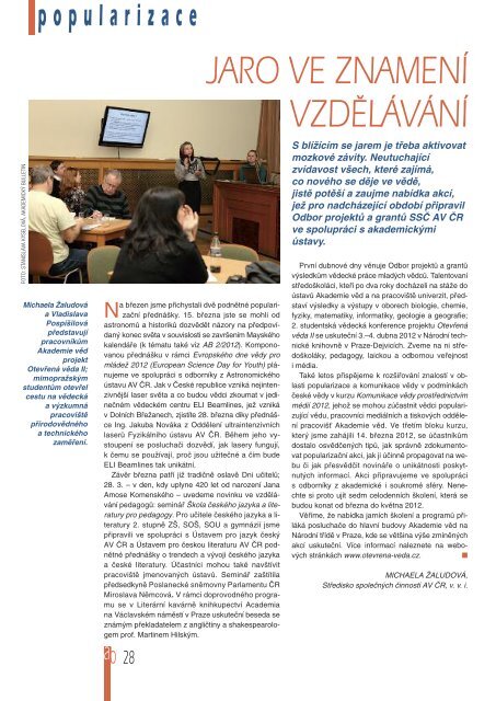 Sestava 1 - AkademickÃ½ bulletin - Akademie vÄd ÄR