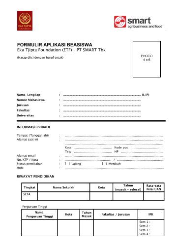 contoh beasiswa aplikasi contoh edit 4. Ini adalah