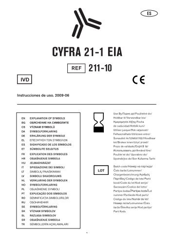 CYFRA 21-1 EIA - Fujirebio Diagnostics, Inc.