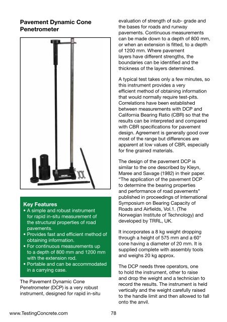 Bulletin 190 Civil Engineering Testing Equipment - Tinius Olsen