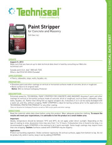Paint Stripper - Techniseal