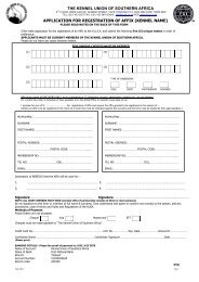 Application for Registration of an Affix - Kusa