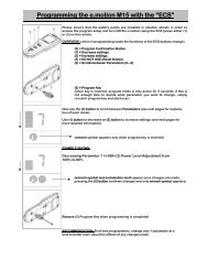 Quick programming guide M15.pdf - Frank Mobility Systems