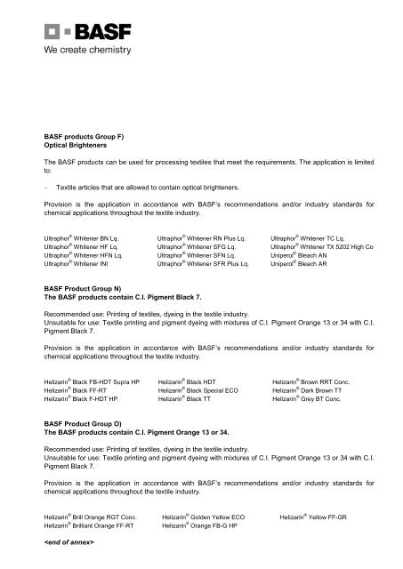 IKEA Chemical Compounds And Substances - the Performance ...