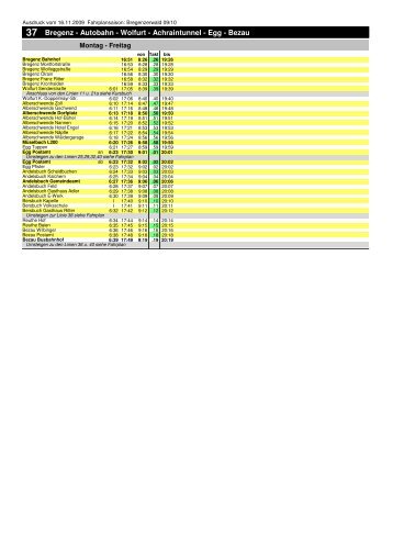 Fahrplan f-374r Linie 37-1 - vMobil