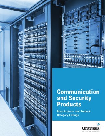 Communication and Security Products