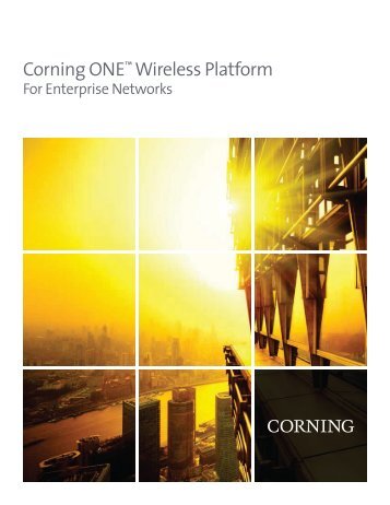 Corning ONE Wireless Platform