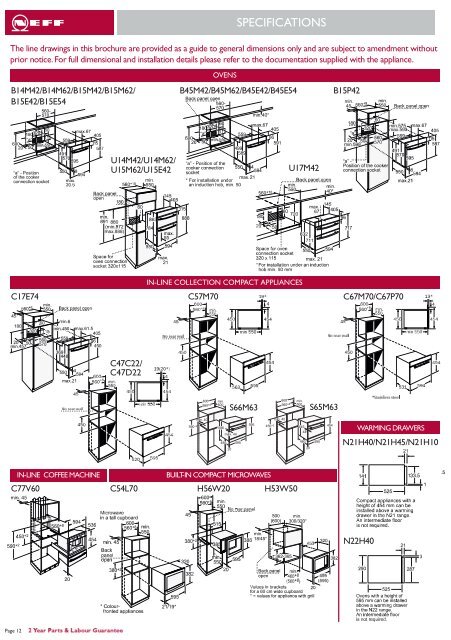 Neff Brochure - Conneely - Custom Built Kitchens and Bedrooms