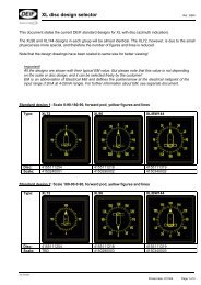 XL disc design selector - Deif