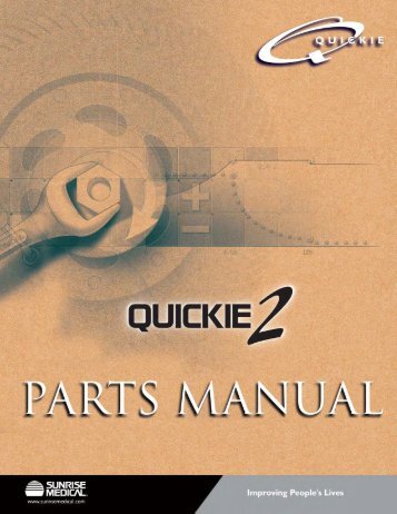 Quickie 2 Parts Manual - Quickie-Wheelchairs.com