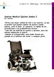 Sunrise Medical Quickie Samba 2 M O V I L I D A D - Mundo Fácil