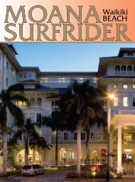 Moana Surfrider, Waikiki Beach