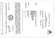 Certificate of 15029621(CE-LVD-TUV) for WS230-1 ... - Invacare