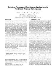 Detecting Repackaged Smartphone Applications in Third-Party ...